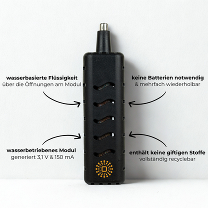 Wasserbetriebene LED-Lichterkette | Warmweiß, 2m