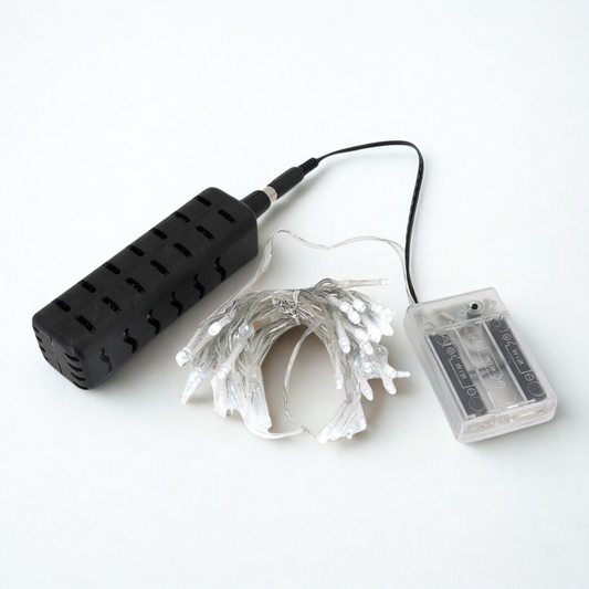 Wasserbetriebene LED-Lichterkette | Warmweiß, 2m