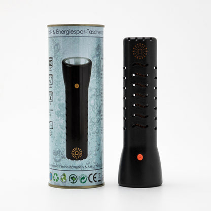 WaterLamp Taschenlampe und Dose – Innovative Beleuchtung im umweltfreundlichen Set. Aktiviert durch Wasser, perfekt für Camping und Notfälle. Jetzt im WaterLamp Shop entdecken!